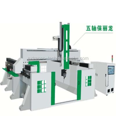 China Wood Mold 5 Axis CNC Woodworking Machine for sale