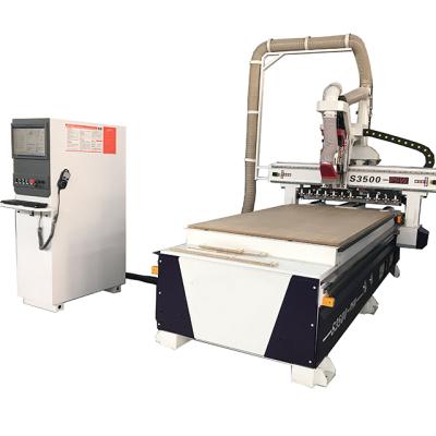 China Building Material Shops Wood, Acrylic, Plywood, MDF, Aluminum Plate, Plastic Board, Woodworking Router / CNC Router CNC Machine EC1325 for sale