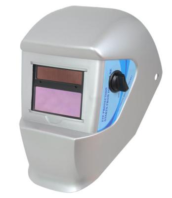 China PP Light Welding Shade Helmet DIN 3 Auto Darkening Single Color Printing (JX 1300) for sale