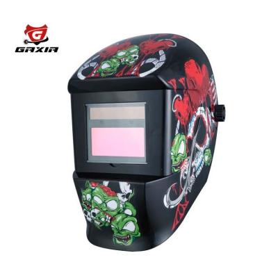 China PP Gaxia Shade DIN 3 Decals Pictures Lightweight (Custom) Auto Darkening Welding Helmet (JX E 1300) for sale