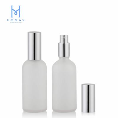 China Luxury Personal Care 100ml 100ml Glass Perfume Bottle With Spray Pump for sale