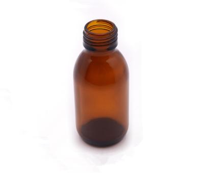 China Pharmaceutical wholesale 30ml amber glass bottle for syrup for sale