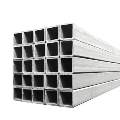 China High Quality Galvanized Steel Pipe Square Tube Boiler Pipe Structure Rectangular Steel Tube Galvanized Pipe Suppliers for sale