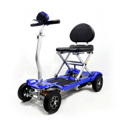 China Folding Electric Four Wheel Scooter Self Balancing Electric Mobility Scooter Folding And Unfolding In Seconds Automatically. 10 - 20Ah for sale