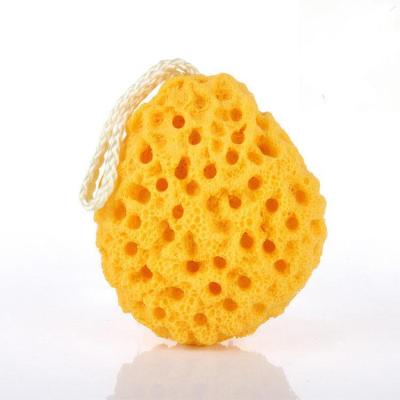 China EXFOLIATE Body Baby Face Massage Bath Natural Polyurethane (PU) Exfoliating Sea Sponge Cleansing Ball for sale