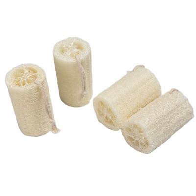 China EXFOLIATE natural eco friendly loofah made skin loofah sponge cleaning scrubber for sale