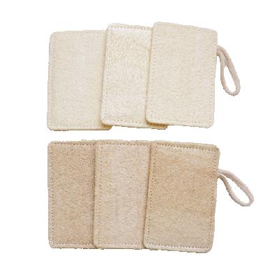 China Sustainable 100% Natural Eco-friendly Universal Loofah Dish Cleaning Sponge Scrubber for sale