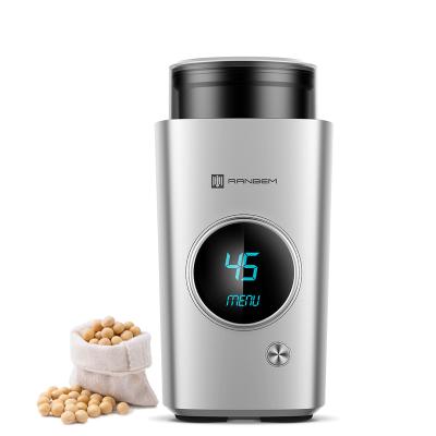 China Ranbem Eco-Friendly Camping With Electric Led Brewer Compact Portable Mini Coffee Bean Grinder Travel Home Electro Brush Move for sale