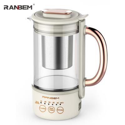 China Electronic Base 360 ​​Degree Rotating Ranbem Water For Factory Household Moving Custom Colored Electric Portable Kettles Kettle for sale