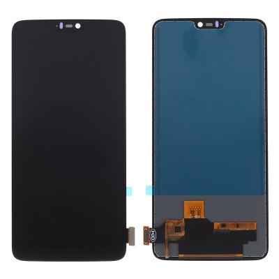 China high brightness & High Saturation Factory Price Mobile Phone LCD For OnePlus 6 Touch Screen Display For OnePlus 6 Pantalla Phone Screen Replacement for sale