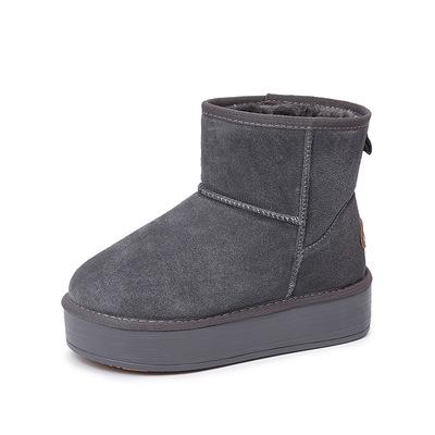 China Wholesale Good Quality Thermal Thicken Ladies Snow Boots Woman Thick Bottom Snow Boots for sale