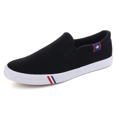 China 2021 Fashion Trend Hot-selling New Men's Canvas Casual Flat Running Shoes for sale