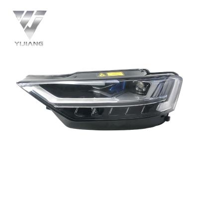 China YIJAING automotive led headlight OEM is suitable for Audi A8 laser headlight headlight automotive assembly led headlight car headlight car for sale