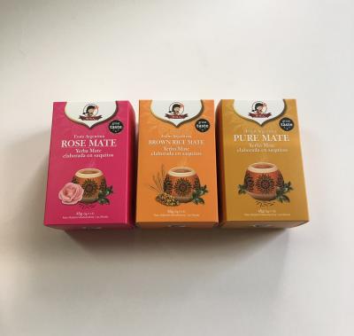 China Tea Packaging Boxes Recyclable Custom Paper Box Cardboard Recycled Packaging for sale