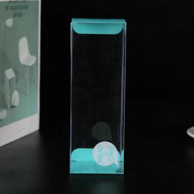 China Custom Cosmetic PVC Clear Transparent Plastic Box Packing Box Recyclable for sale