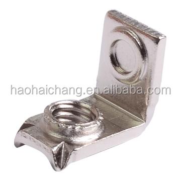 China Air Conditioner OEM M6 Metal Punch PCB Solder Stamping Connector Terminal for sale