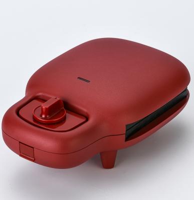 China New Design Household Mini 2 in 1 Detachable Sandwich Maker Electric Waffle Timing Maker for sale