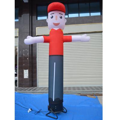 China For Advertising Inflatable Sky Dancer Inflatable Boy Hands Air Dancer Nylon Ripstop Ripstop 3m Taffeta Like Parachute High Strength High for sale