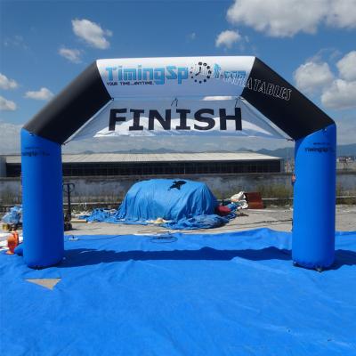 China Racing PVC Tarpaulin Start / Finish Inflatable Archway For Competitive Event , Inflatable Race Arch for sale