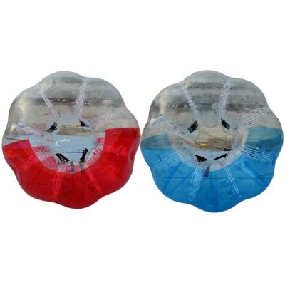 China Soft Handles& Comfortable Seat Belts / Harness Factory Supply PVC Body Bumper Ball , Bubble Football For Adults for sale