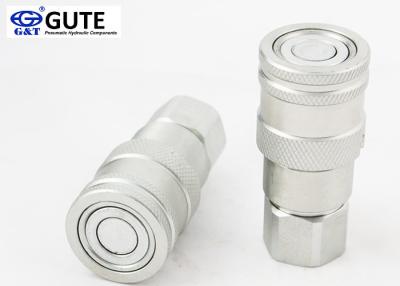 Chine Coupleurs rapides hydrauliques de visage plat compatible durables avec 11,5 l/min d'écoulement évalué à vendre