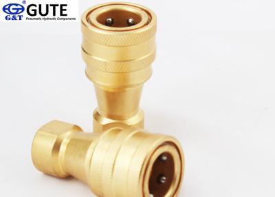 China High Flow Brass Quick Connect Providing Excellent High And Low Pressure Sealing for sale