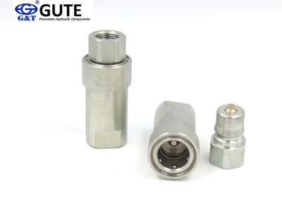 China Close Type Quick Disconnect Coupling , Carbon Steel 1 Inch Quick Disconnect Fittings for sale