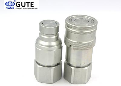 Chine Coupleur hydraulique de visage plat de flaque 3/4