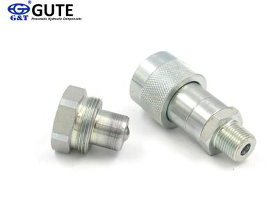 China Antirust Hydraulic Disconnect Fittings 10000 PSI Rated Pressure For Mobile Equipment for sale