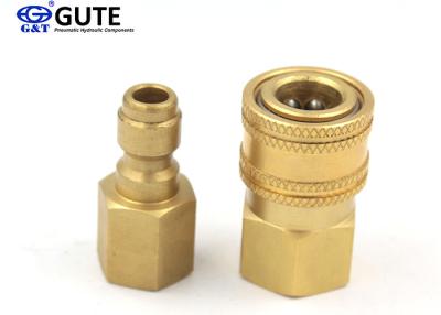 China Non - Valved Brass Quick Coupler , GT-K1-04 1/2