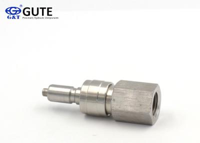 China 20.7 Mpa 1/4' Stainless Steel Quick Couplers GT-QC Compatible With SWAGELOK QC for sale