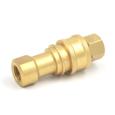 Chine Valve en laiton de coupleur rapide de 1/4 pouce pour QD de Truckmount de nettoyage de tapis et de baguette magique de vide à vendre