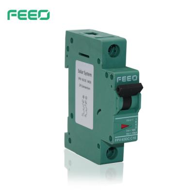 China B Standard DC MCB IEC Circuit Breaker 1,2,3,4 Poles Support 1-63A Free Sample for sale