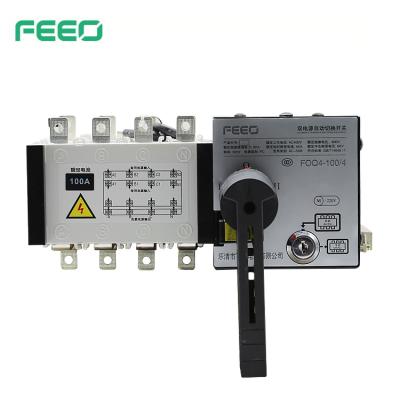 China Automatic ON-OFF-ON AC440V 100A-3200A ATSE Dual Changeover Power Supply Transfer Switch Equipment For Generator for sale