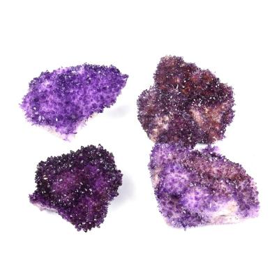 China Wholesale Natural Crystal Cluster Crystal Stones For Amethyst Mineral Healing Europe Beautiful Witnesses en venta