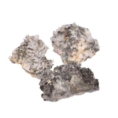 China Wholesale Natural Pyrite Crystal Stones For Healing From Europe Crystal Stone Raw Specimen Minerals en venta