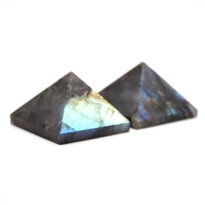 Κίνα China Quartz Labradorite Gemstone Crystal Pyramid Used For Home Wholesale Natural Decoration And Gift Customization προς πώληση