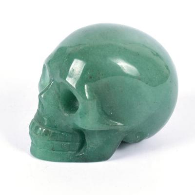 China Europe wholesale natural aventurine craft crystal stone carving crysal skulls for sale