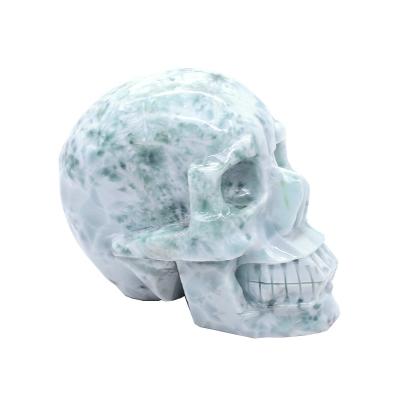 China Europe Wholesale Natural Life Size Large Crystal Skulls Head Carved Crystal Skulls for sale