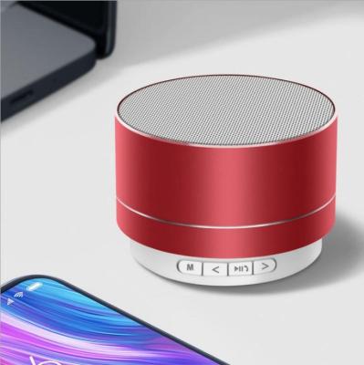 China Blue Portable Metal AirPlay Tooth Wireless Speaker Speaker Supports TF FM Music Player Te koop