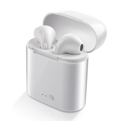 China In-ear Blutooth Earphones I7 I7s TWS Wireless Sport Earbuds Headset With Mic iPhone Samsung Xiaomi Huawei LG For Smart Phone for sale