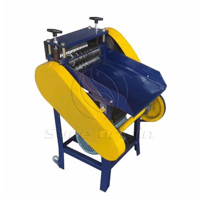 China Super Handy scrap cable peeler Copper cable scrap peeler recycling Fully Automatic Copper cable scrap peeler recycling machine for sale