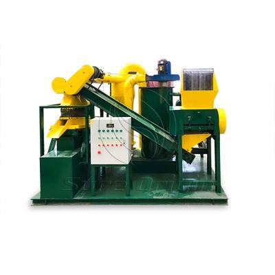 China Copper wire scrap removal machine cable granulator copper wire separator machine for sale