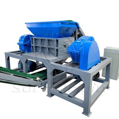 China Hot sell scrap metal shredders Double Shaft Shredder plastic shredder machine for sale