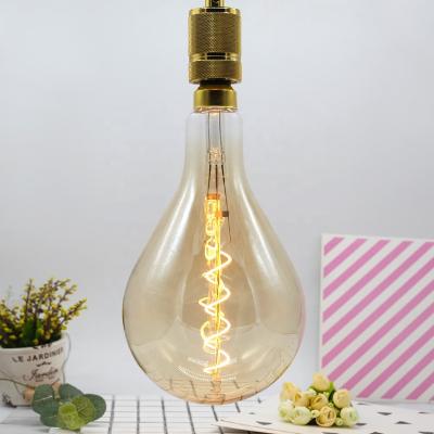 China Creative Dimming A160 Style Edison LED Filament Lamp Large Home European American Industrial Postmodern E27 Bulb Chandelier for sale