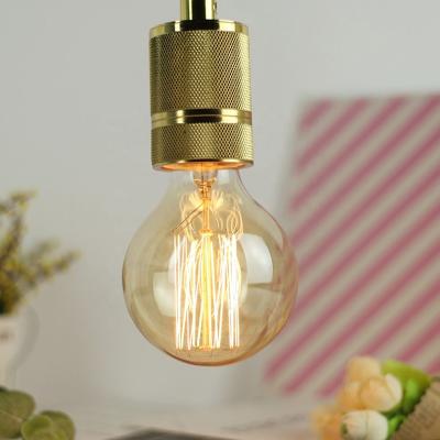 China Shop Restaurant Bar Antique Light Bulb G80 Top and Bottom Antique Creative Art Mood Design Decorative Wire Lamp 220-240V 40W E27 Personality for sale