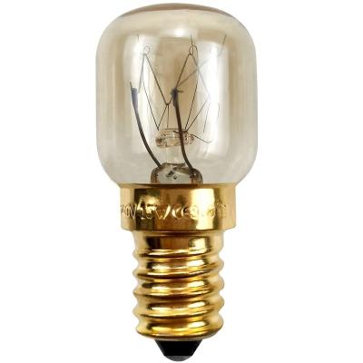 China E14 15W Home Microwave Light Bulb , Incandescent Oven Light Bulb Which Can Withstand 300 Degree High Temperature for sale