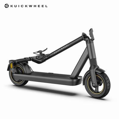 China 2021 Wholesale Unisex Kuickwheel Electric Scooter For Adult Foldable With 10 Inch Tires Waterproof for sale