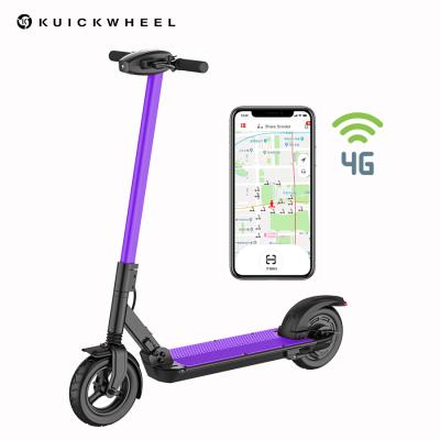 China 2021 Unisex Factory Dockless Electric Kick Scooter Sharing Rental With 4G IOT APP Switchable Battery With GPS Tracking CE for sale