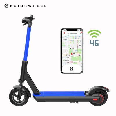 China New 2021 Share / Rent Dockless Unisex Electric Scooter With GPS Tracking Switchable Battery for sale